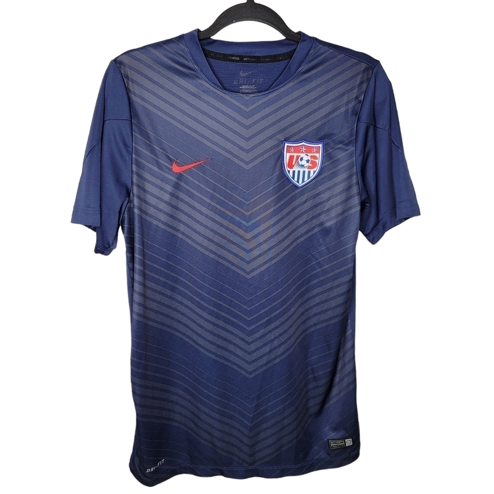 Nike Authentic USA Training 2014/2016 Soccer Football Shirt Jersey Size Small